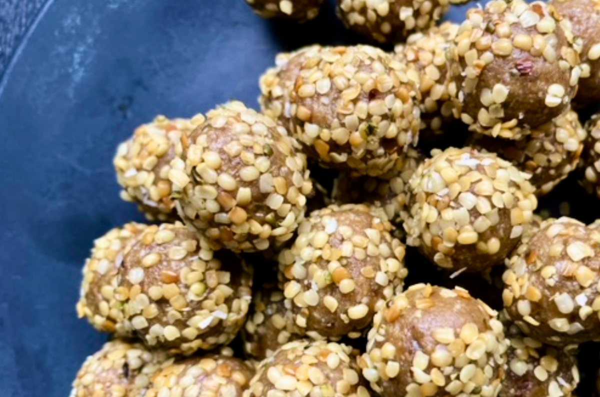 Hemp Date & Ginger Bliss Balls – Hemp Connect