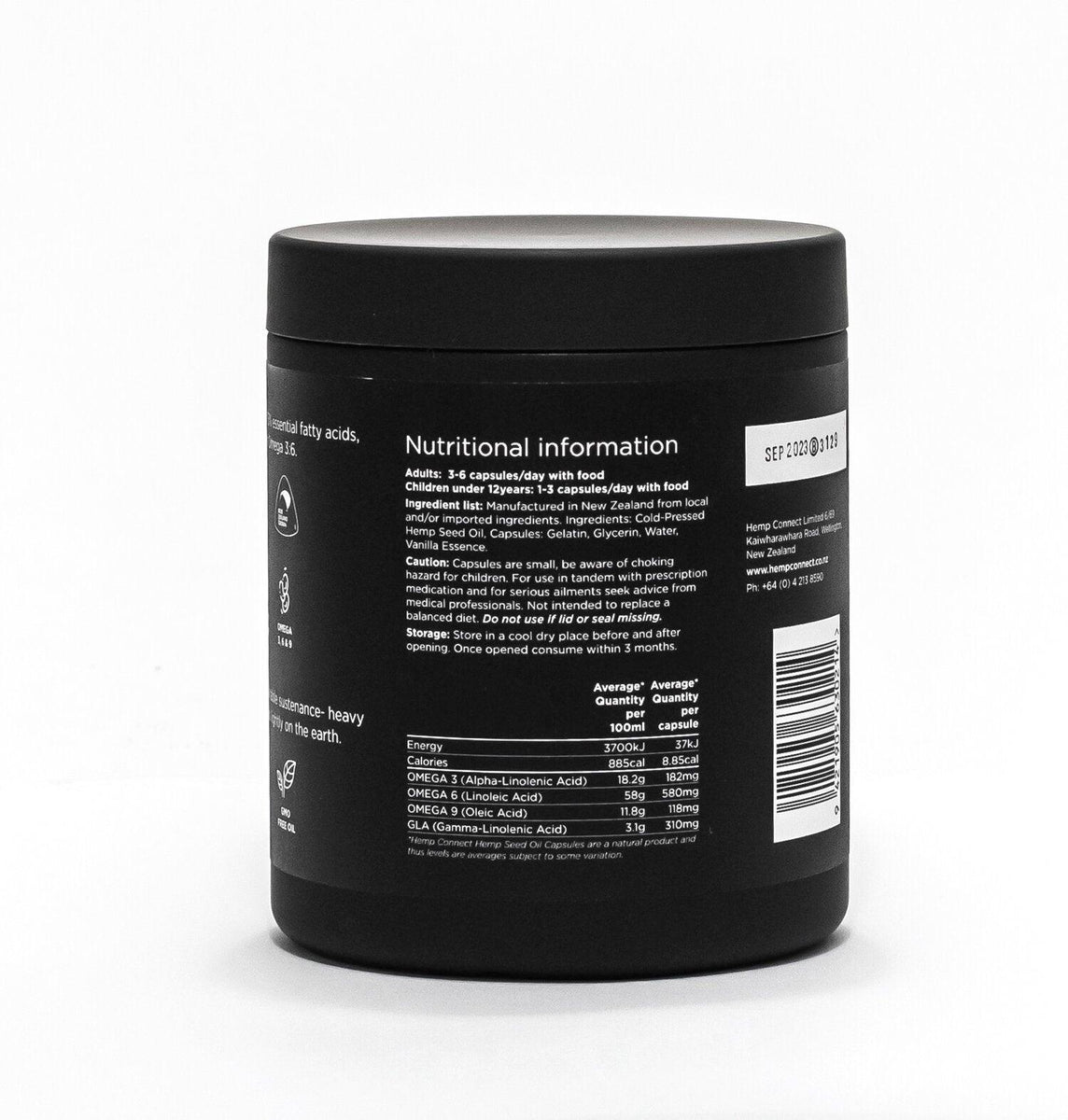 Hemp Seed Oil Capsules Hemp Connect