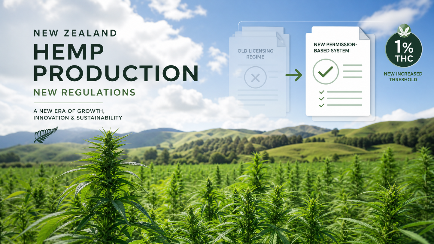 A New Era for Hemp in New Zealand: What the 2026 Regulation Changes Mean for the Industry