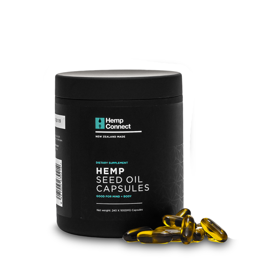 
                  
                    Hemp Seed Oil Capsules
                  
                